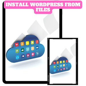 Read more about the article 100% Free and 100% Download Free Video Tutorial with Master Resell Rights. You can start an online profitable business through this video course “Install WordPress from Files”. Earn real online money from your online business, as much as you like and you can start this business today