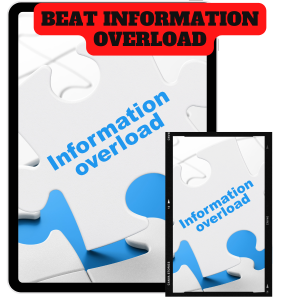 Read more about the article 100% Free Video Course “Beat Information Overload” with Master Resell Rights and 100% Download Free. The latest technique to run an online business from you home