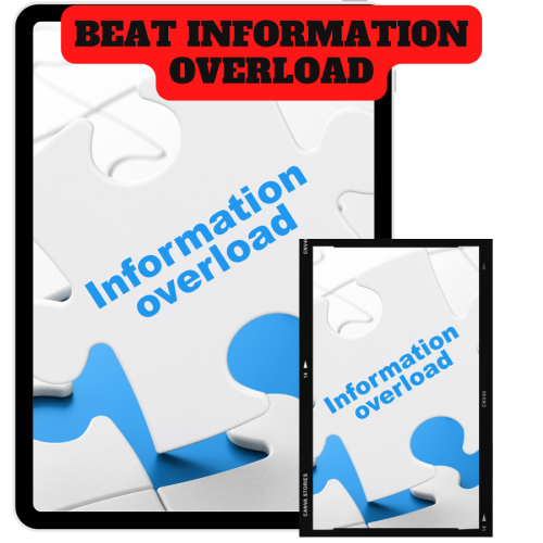 100% Free Video Course “Beat Information Overload” with Master Resell Rights and 100% Download Free. The latest technique to run an online business from you home