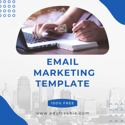 “Get the best results from your email marketing efforts with our free and copyright-free template.”