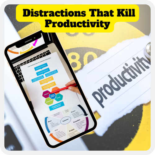 How to Earn Money from the 10 most common Distractions that Kill Productivity