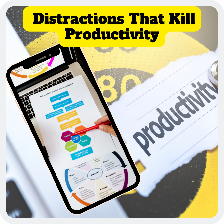 You are currently viewing How to Earn Money from the 10 most common Distractions that Kill Productivity