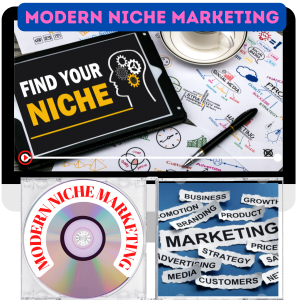 Read more about the article 100% Download Free Real Video Course with Master Resell Rights “Modern Niche Marketing” is ripe with the ozpportunity to make money online while working from home on your smartphone and this will change your lifestyle within a month