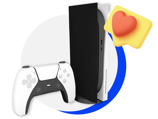 Game console image