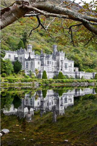 Castle On River Bank Photo