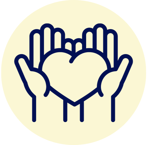 volunteer hands