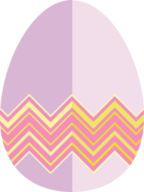 Purple Easter Egg