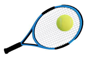 Tennis Racket and Ball