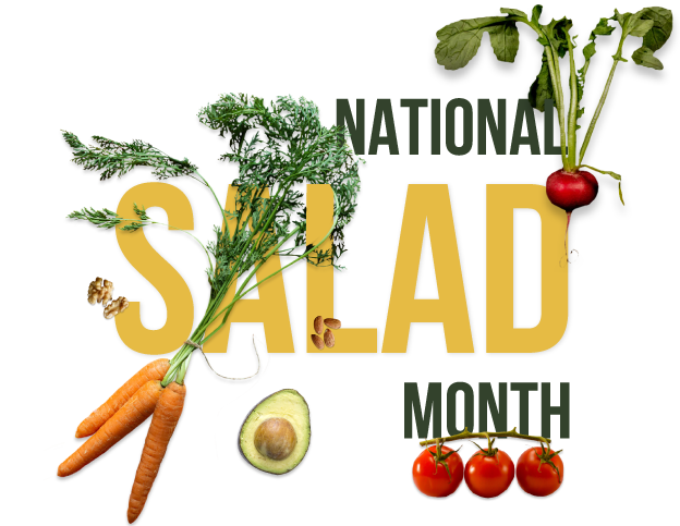 National Salad Month Banner