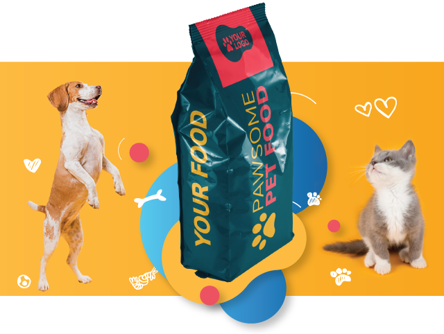 Pet Food Bag Banner