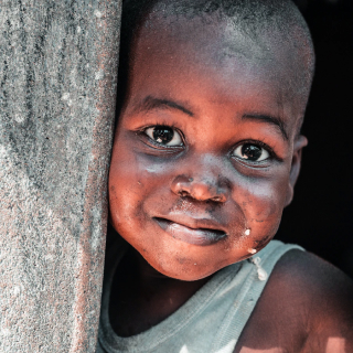 photo of a smiling child