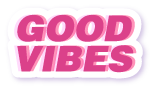 Good Vibes Sticker