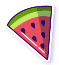 Watermelon Sticker