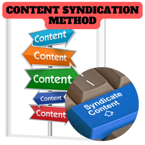 Read more about the article 100% Free Video Course “Content Syndicatiom Method” with Master Resell Rights and 100% Download Free. Easy way to earn unresistent and endless money through this amazing video course