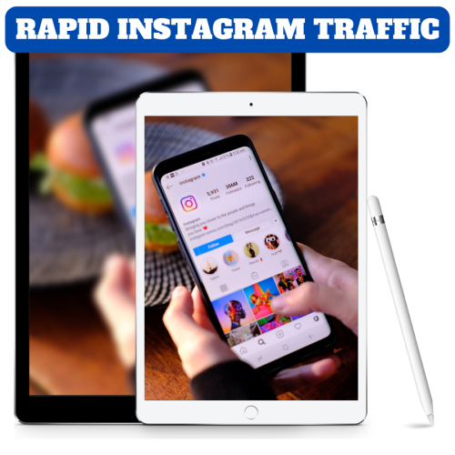 100% Free Best Video Course “Rapid Instagram Traffic” with Master Resell Rights and 100% Download free to get dollar flow into your account