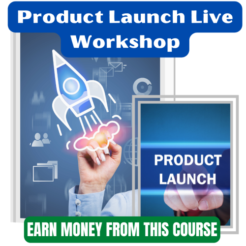 100% Free Video Tutorial and 100% Download Free Video Course “Product Launch Live Workshop” with Master Resell Rights. Find a powerful system to generate passive income with a work from home