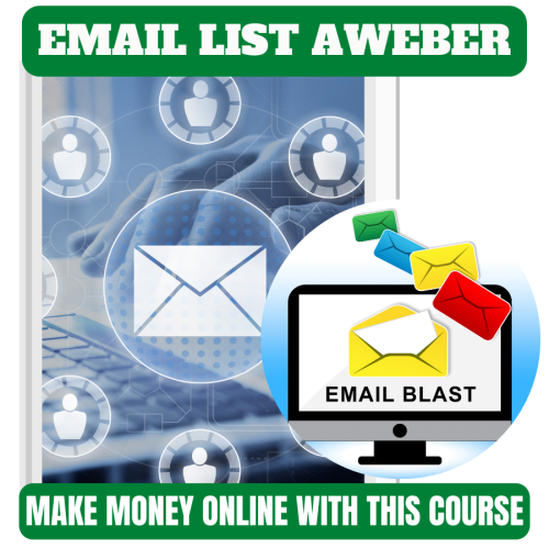 100% Free Real Video Tutorial and 100% to Download Video Course with Master Resell Rights to make money online “Email List Aweber”. Create substantial boost to the passive income through email