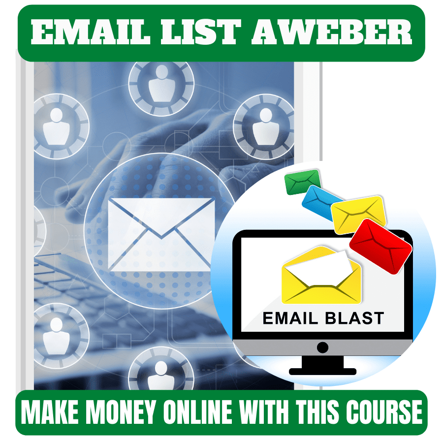 You are currently viewing 100% Free Real Video Tutorial and 100% to Download Video Course with Master Resell Rights to make money online “Email List Aweber”. Create substantial boost to the passive income through email