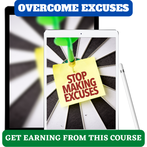 100% Free Unique Video Course “Overcome Excuses”, 100% Download Free with Master Resell Rights.Find out all you need to know aout launching an online business