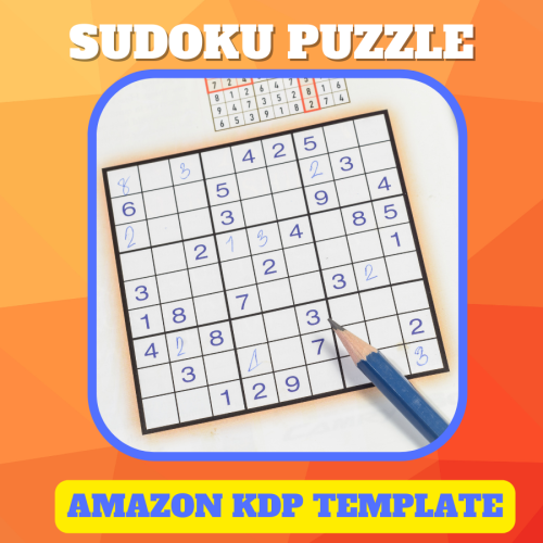FREE-Sudoku Puzzle Book, specially created for the Amazon KDP partner program 16
