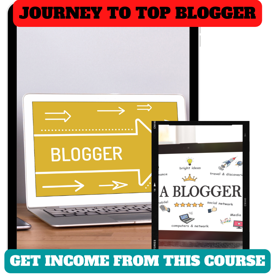 You are currently viewing 100% Free Best Video Course ever with Master Resell Rights and 100% Free to Download “Journey To Top Blogger”. A big opportunity to build an online business and make income online