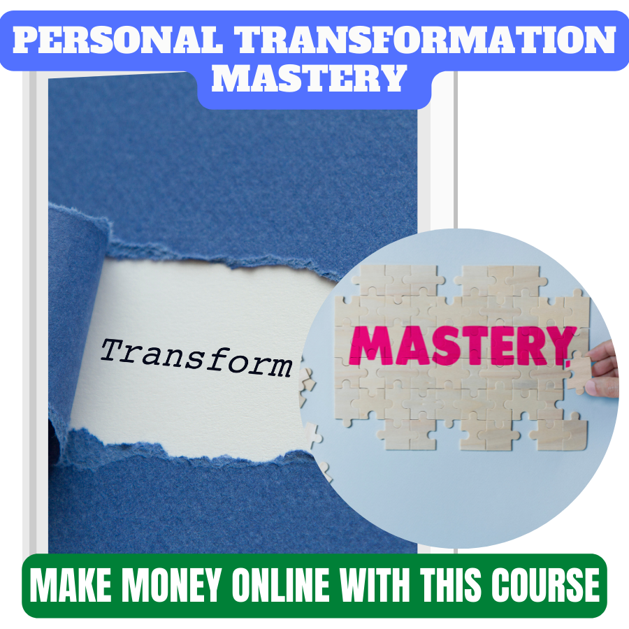 You are currently viewing 100% Download Free best video course for making a passive income online “Personal Transformation Mastery”. Learn a work from home and part-time work to build a business with zero investment