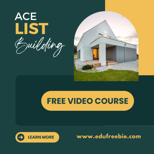 “ACE LIST BUILDING” is a video course for you to master your destiny. Watch and apply the formula in your online business and begin your journey of earning millions of dollars every day. You will learn the fastest and easiest steps to become the best version of yourself through this video course for the most effective strategies for greater earning. Use this video course as a trainer for making your dreams a reality. No need to go out for earning and work for others to earn money, learn to make money by working  from home