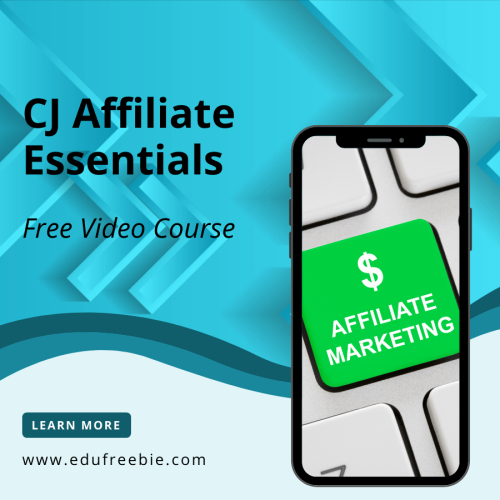 Here is a chance to grow your business with Affiliate marketing. Get the idea from this video course “CJ Affiliate Essentials” and make an income while making an impact on online platforms. Easy tricks for earning big money every day without going to the office. This video tutorial is 100% FREE with RESELL rights and is FREE to DOWNLOAD 
