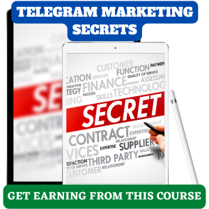 Read more about the article Take advantage of telegram marketing and make a huge profit from it. Shock others with a high percentage of income through learning from this fantastic video tutorial “Telegram Marketing Secrets”. This video course is a 100% free video course with resell rights and is free to download. The secret is in your reach of making limitless money
