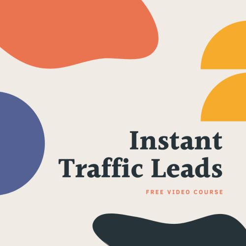 100% FREE VIDEO COURSE ”INSTANT TRAFFIC LEADS” with resell rights and is free to download that will definitely make you a millionaire in a couple of months. Experience a gigantic change in your income and lifestyle. Good things come to those who work for it and earn them. Mystery unfolded in this video guide, you just have to click, learn and apply the easy tricks