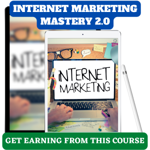 Read more about the article Are you interested to earn big money online without much effort and investment? Here is a chance for you to bring in high cash online by learning from this video course “Internet Marketing Mastery 2.0”. This video guide will teach you the best way to master the internet market and this will make a road to big earnings. This video course is 100% free for you with resell rights and it is free to download