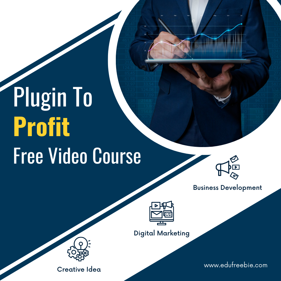 You are currently viewing Opportunity and big money are knocking at your door, you just have to open the door- learn from “PLUGIN TO PROFIT”- a video course for 100% with resell rights and free to download. This video course is amazing as you can learn to earn a huge amount of income every day and start an online business that is highly scalable. You don’t have to work for hours to make money. This video course is the easiest and fastest way to make money