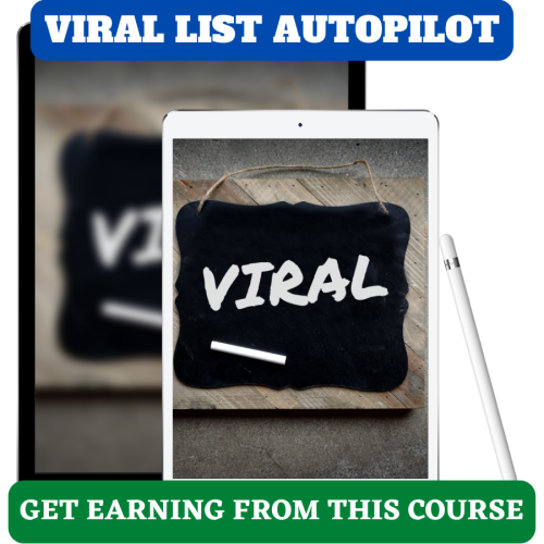 100% Free video course “Viral List Autopilot” with master resell rights and 100% free to download.The kind of goals that you set represents your passion. This is a video course that will help you to decide your aims to do a profitable business and make maximum income out of it. Mystery revealed for becoming Professionally and financially successful. “Viral List Autopilot” is 100% free with resell rights and is free to download. Don’t lose the chance to earn big money working from home