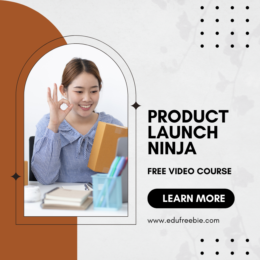 You are currently viewing Invest your little time watching this video course “PRODUCT LAUNCH NINJA” and it will make you a millionaire within a few months and make you an entrepreneur. Don’t just dream to become successful, build a profitable business of your own  and this is possible by watching this excellent video course for income. This video course is 100% free for you with resell rights and is free to download. As a result of your learning and perfection, you will definitely get success and big money. Get instant income from the expert way of working from home and you will get to know your self-worth