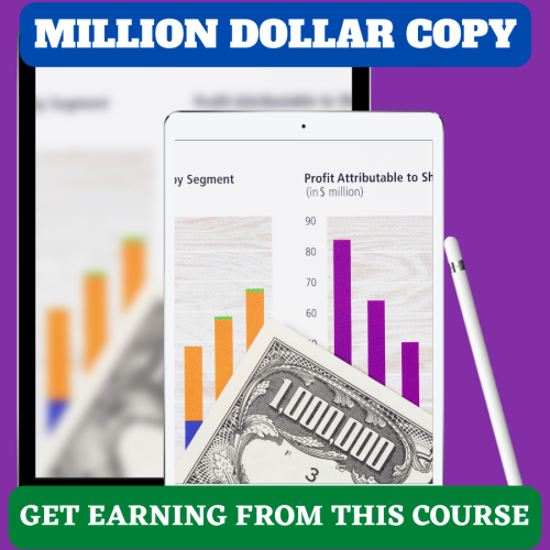 This video tutorial is for absolute beginners who know how to start your online business. Learn some ways to save time, get a stable income, and reduce your workload. Tips for making maximum cash by outsourcing are uncovered in this video course “Million Dollar Copy”. Be the master of online business through this mind-blowing video course through which you will get huge cash, become an entrepreneur, and do everything you always dreamed of. This Video course is 100% free with resell rights and is free to download