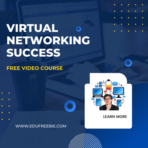 100% Free video course “VIRTUAL NETWORKING SUCCESS” with resell rights and is free to download.  The mystery is revealed for making money online and for becoming a millionaire through networking