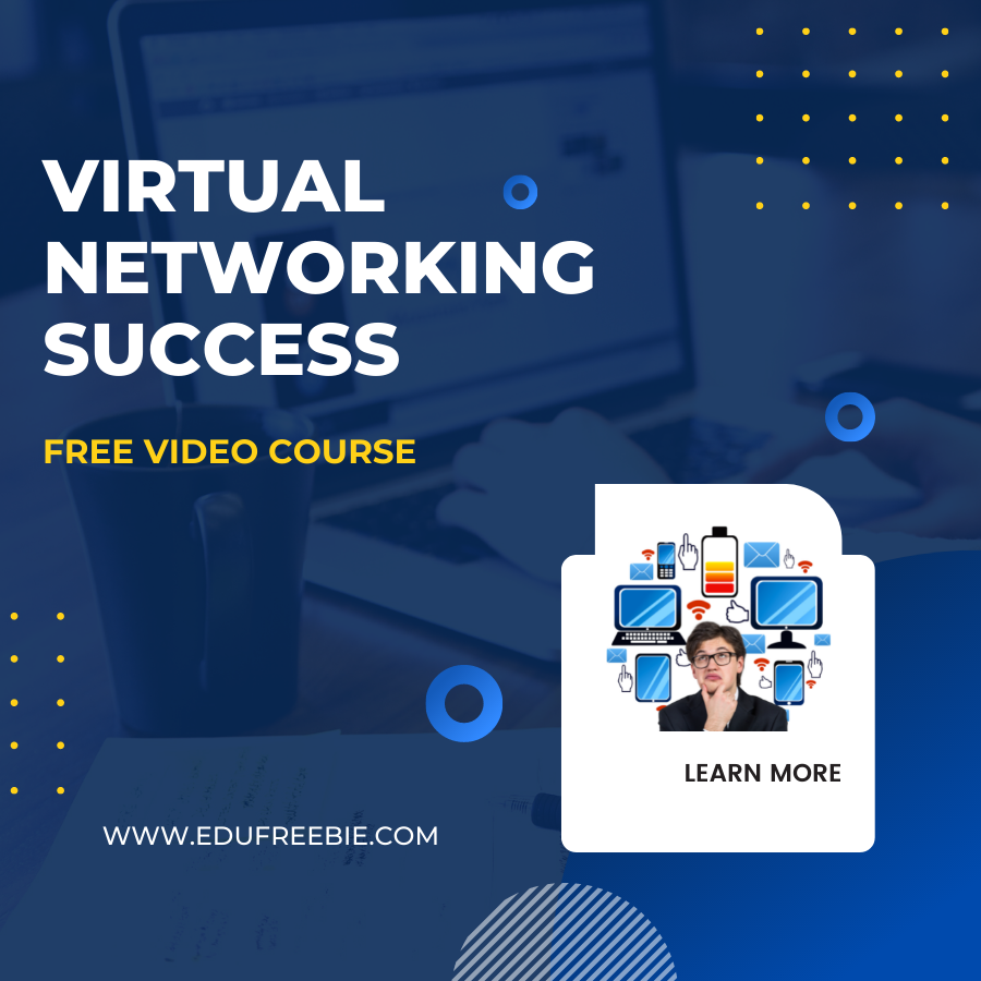 You are currently viewing Start spinning money faster than ever before and build your online business which will yield you millions of dollars. This video course “VIRTUAL NETWORKING SUCCESS” is 100% free with resell rights and is free to download.  Mystery is revealed for making money online and for becoming a millionaire through networking, in a very short period. Discover  unique tricks and tips for earning daily cash while working from home and doing other important work. No investment and documents are required for earning that you always wished for. Learn the easy method that will earn you millions of dollars and you will know your self-worth by working for yourself