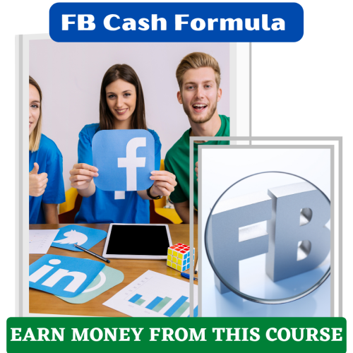 100% Free and download the free Video course with resell rights. Did you know that you can double your money by giving a little time on Facebook? Methods for making maximum profits by working on Facebook are revealed in this video course “FB Cash Formula”. Be the master of online business through this 100% free video course. Get money and fame very fast and do everything you always wanted to do. This video course is 100% free for you with resell rights and free downloading