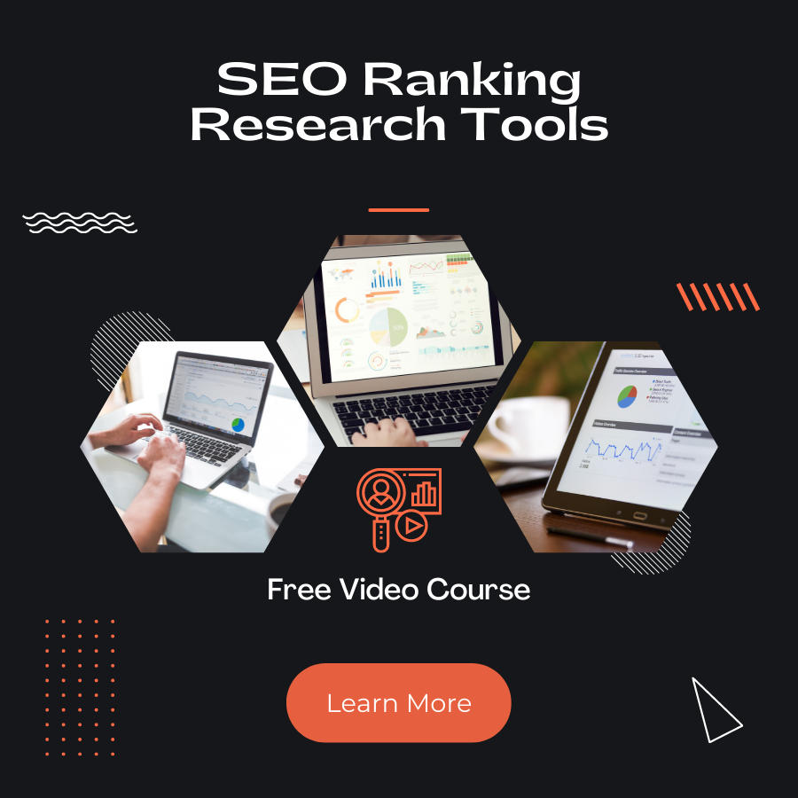 You are currently viewing Learn the strategies to earn a thousand dollars  every day through this mind-blowing video course “SEO RESEARCH RANKING TOOLS”. Watch it for 100% free with resell rights and it is also free for downloading. This video course will make sure you end up making profits in time from your online business. Upgrade your skills of making money online by learning in easy steps in just half an hour and then invest your knowledge for greater earning. Work for a part-time and work from home
