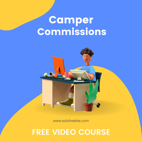 100% free video course that is going to make you cash-rich in a few weeks by mapping out a realistic path to increase your income status high is “camper commission”,  a video course that is 100% free with resell rights and free to download. If you want to get the best results in your online business and seriously want to become a billionaire fast. Learn, apply and start printing money now!