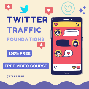 Read more about the article Make heavy cash flow in your account by earning through “Twitter Foundation Traffic” this is a 100% free video course with resell rights and it is free to download. Quicken your journey towards victory and limitless cash with this outstanding video course.