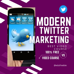 Read more about the article Take the right steps to earn a huge income through Twitter, learn the unique steps from this video course “Modern Twitter Marketing” and take a step forward to become a millionaire. This video course is 100% free and you have the resell rights it’s also free to download. Grow big with your Income! 