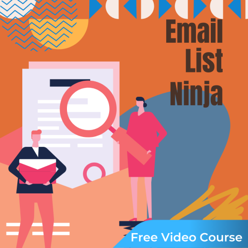 100% free video course “EMAIL LIST NINJA” with Master Resell Rights. Unique ideas are shared with 100% guaranteed income Methods and it is 100% free for you. This video course had the strategies and techniques for making money online