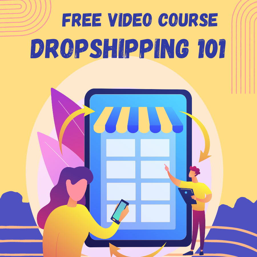 You are currently viewing Learn how to generate passive income working online through “Dropshipping 101”.  This video course is the best passive income-making video ever and become skilled learned the steps explained in this video course. A video course that is 100% free for you with resell rights and free to download