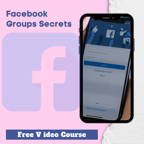 100% Free video course with resell rights “Facebook Groups Secrets”. Learn the strategies and techniques for a complete business solution and a unique platform for earning millions of dollars