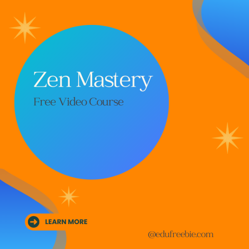 If you get serious about making money, you will have serious money through this min-blowing video course “ZEN MASTERY”. This video course is for beginners with many tips & tricks for making big online money. No need to work in a 9 to 5 job for small money. Make big money while working from home. No previous skills and experience are required to start a business of your own through this video course. The best option for you to make a large sum of money online is the easiest steps explained in this video. Anyone can learn, and apply the steps and can master them