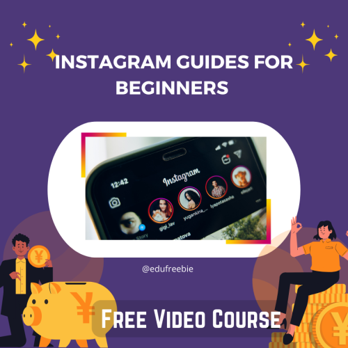 100% free video course “Instagram Guides For Beginner” which is going to blow your mind. This video course had tips and tricks for making money online effortlessly. This video is available with resell rights and can be downloaded for free. Instant money-making techniques are only for you