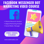 Make money online with the help of the Facebook Messenger Bot Marketing video course