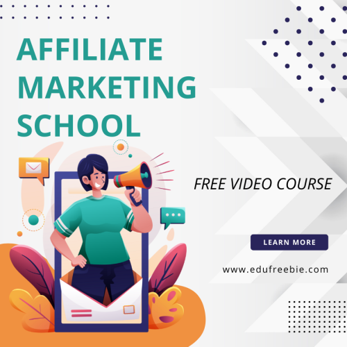 100% Free video course “Affiliate Marketing School” will reveal to you the numerous ways to make money through this fabulous video course sitting at your home. This video course is 100% free for you with resell rights and download it for free