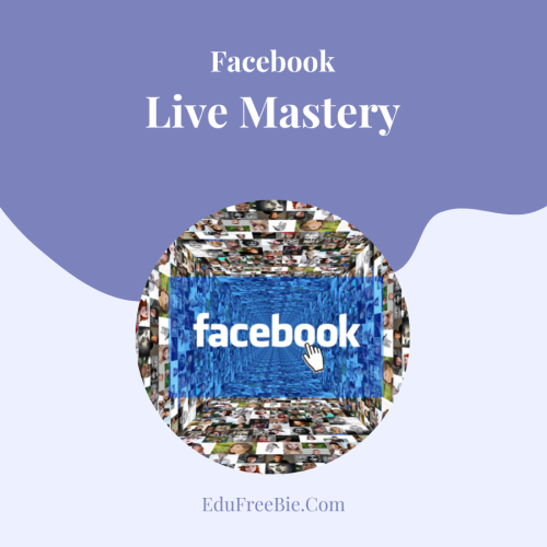 100% free video course“Facebook Live Mastery ” with resell rights and is free to download. The creator of this video course has left no stone unturned to make you rich